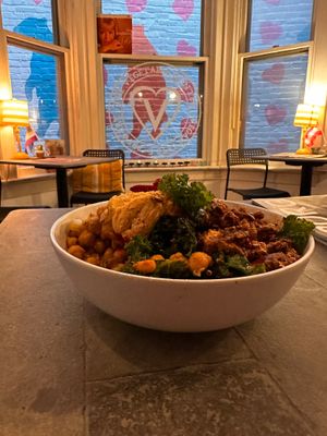 Super Food bowl! at The Vegetable Hunter Cafe and Boutique Brewery in Harrisburg