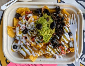 nachos at El Borracho - Pike Place Market in Seattle