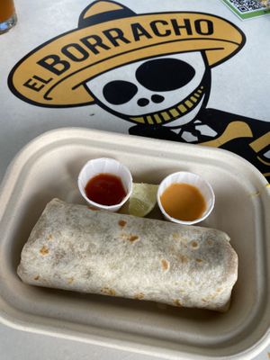 Beefy chipotle potato Shorty￼ at El Borracho - Pike Place Market in Seattle