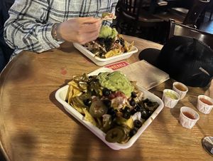Nachos! at El Borracho - Pike Place Market in Seattle