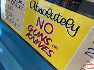 sign  at El Borracho - Pike Place Market in Seattle