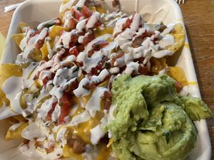 Nachos   at El Borracho - Pike Place Market in Seattle