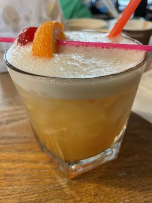Whisky sour  at El Borracho - Pike Place Market in Seattle