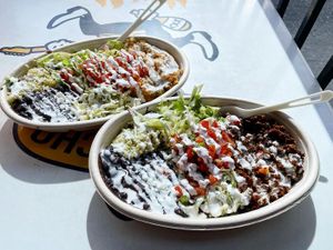 Burrito Bowls  at El Borracho - Pike Place Market in Seattle