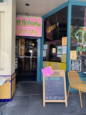Entry with Lots of Signage  at El Borracho - Pike Place Market in Seattle