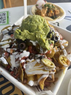 Nachos  at El Borracho - Pike Place Market in Seattle