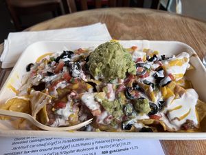 Nachos!  at El Borracho - Pike Place Market in Seattle