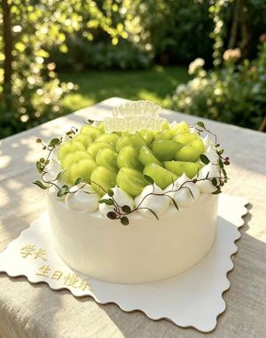 生日诞糕  at Green Friday (绿星期五) in Shanghai