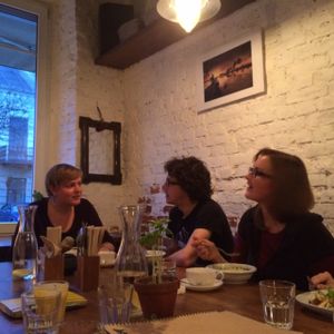 small but fits a group of 15 at Moksha in Kaunas