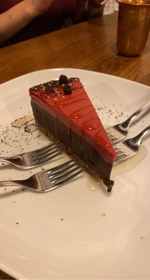 Dessert  at Moksha in Kaunas