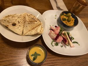 Appetizers   at Moksha in Kaunas