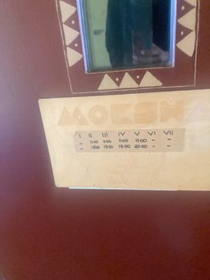 Hours taken May 25  at Moksha in Kaunas