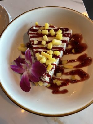 Cheesecake   at Birdies Social Club in West Sacramento