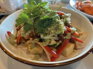 Soyrizo hash   at Birdies Social Club in West Sacramento