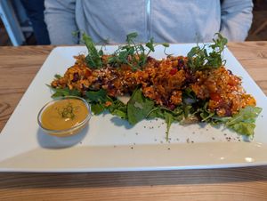 Süßkartoffelpfanne at Distelschänke in Thüringen