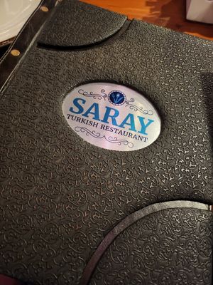 Menu at Saray Restaurant Waterfront in Western Cape