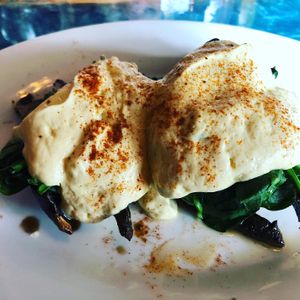 Florentine - brunch choice at Sanctuary Bistro in Charlotte