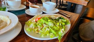 Buffalo tofu blue cheese dilla at Sanctuary Bistro in Charlotte