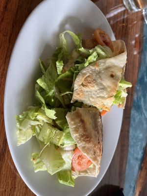 Buffalo ‘dilla  at Sanctuary Bistro in Charlotte