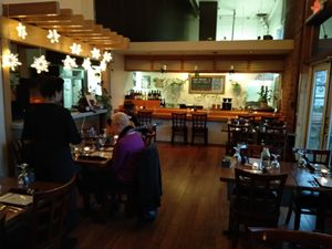 Inside of Sanctuary Bistro at Sanctuary Bistro in Charlotte