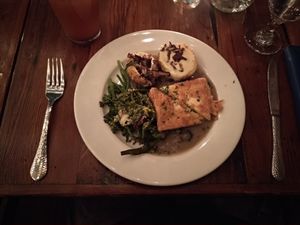 Tofo Scallopini at Sanctuary Bistro at Sanctuary Bistro in Charlotte