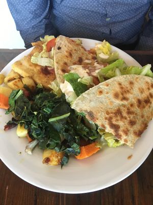 Spicy buffalo tofu  at Sanctuary Bistro in Charlotte