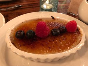 Crème Brûlée  at Sanctuary Bistro in Charlotte
