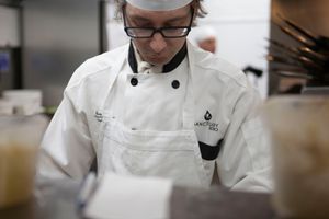 Chef Barry at Sanctuary Bistro in Charlotte