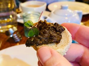 Lentil pâté  at Sanctuary Bistro in Charlotte