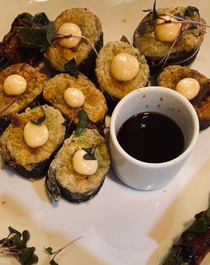 Sushi at Sanctuary Bistro in Charlotte