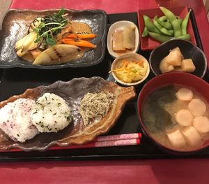 Great vegan set meal at Art Cafe ELK in Hiroshima