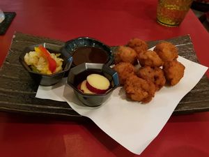 Vegan "Chicken" Karaage at Art Cafe ELK in Hiroshima