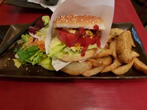 Vegan BLT at Art Cafe ELK in Hiroshima