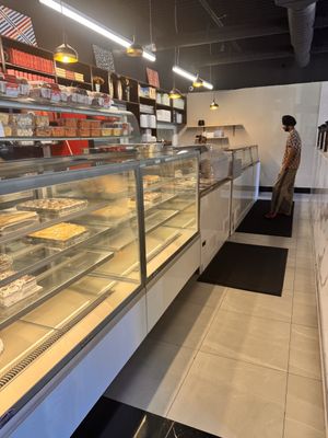 Food area  at Real Punjabi Taste in Brampton