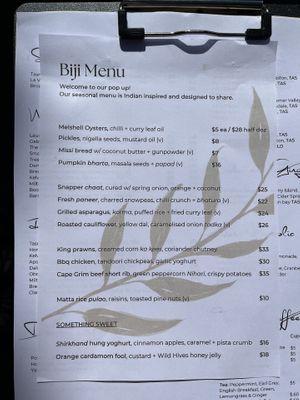 Menu, but it looks like it is seasonal. They called it a 'pop up' menu. at The Branch in Swansea