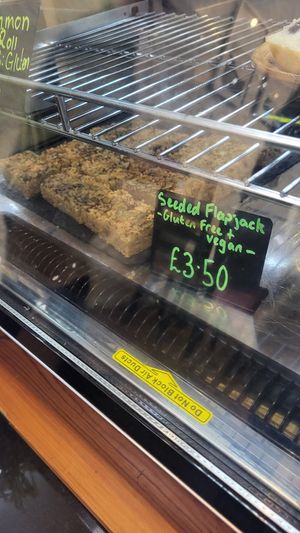 Seeded Flapjack at Severnside Kitchen in England