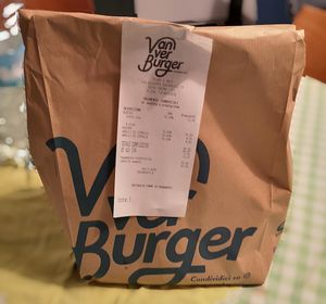 take away at  Van Ver Burger Garibaldi in Turin