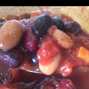 Vegan Chili at OTB Delight Cafe in Wesley Chapel