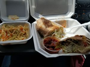 veggin out at OTB Delight Cafe in Wesley Chapel