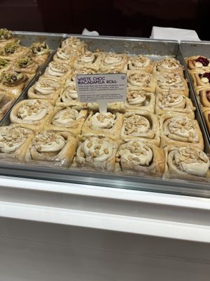 White choc macademia  at Cinnamood Amsterdam in Amsterdam