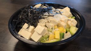 Poke bowl at Kami Poke in Tallahassee