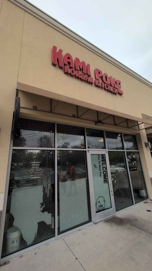 Exterior at Kami Poke in Tallahassee