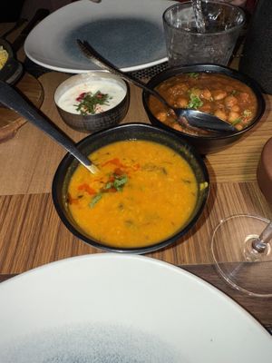 Chickpeas   at Masala Zone Piccadilly Circus in London