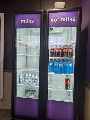 Oatmilk available at Insomnia Cookies in Reno