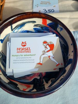 Morsel Adventures Business Cards. at Morsel Adventures in Nottingham