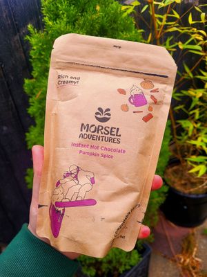 Pumpkin Spice Hot Chocolate. at Morsel Adventures in Nottingham