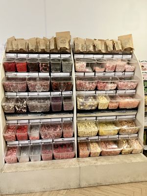 Lots of vegan sweets  at Ounce in Massachusetts