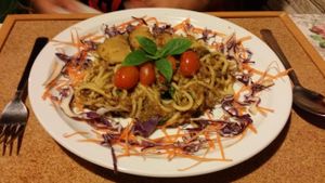 Spaghetti at Back Home Cafe in Penang