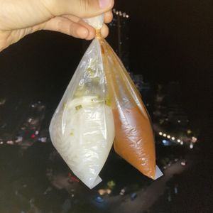 Packaging Penang Laksa  at Yuan En Vegetarian  缘恩素食 in Penang