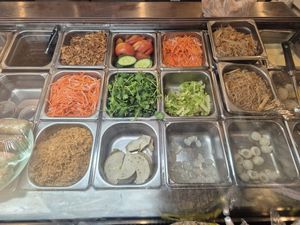 Banh mi filling at Selina Hoang Lan Tinh Chay in Sunshine